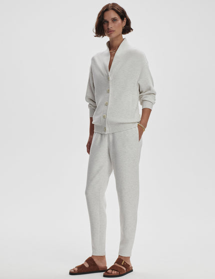 Varley Celeste Button Through Sweat - Ivory Marlimages6- The Sports Edit