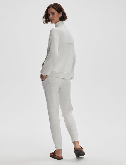 Varley Celeste Button Through Sweat - Ivory Marlimages7- The Sports Edit