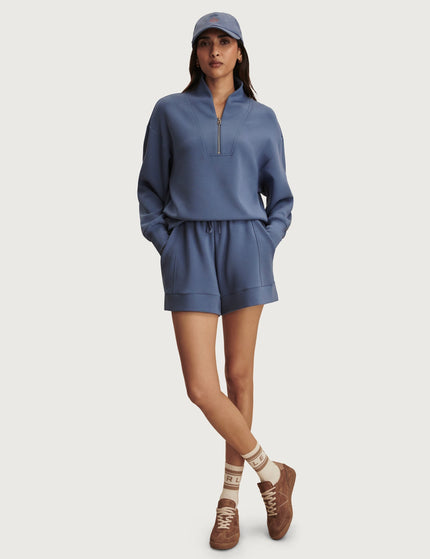 Varley Davidson Sweat - Bijou Blueimages5- The Sports Edit