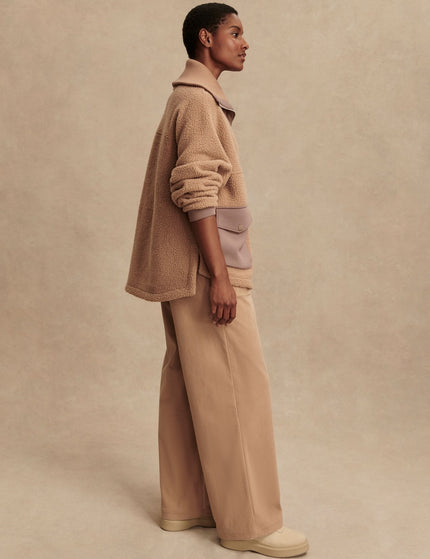 Varley Eleanor Patch Pocket Fleece - Chanterelleimages6- The Sports Edit
