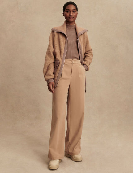 Varley Eleanor Patch Pocket Fleece - Chanterelleimages8- The Sports Edit