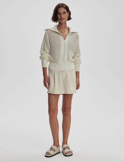 Varley Eloise Zip-Through Knit - Egretimages5- The Sports Edit