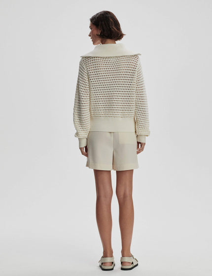 Varley Eloise Zip-Through Knit - Egretimages6- The Sports Edit