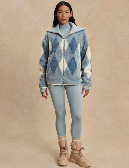 Varley Franca Sherpa Jacket - Ashley Blueimages6- The Sports Edit