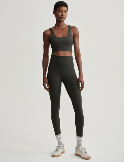 Varley FreeSoft Cori Bra - Dark Resin Greenimages4- The Sports Edit