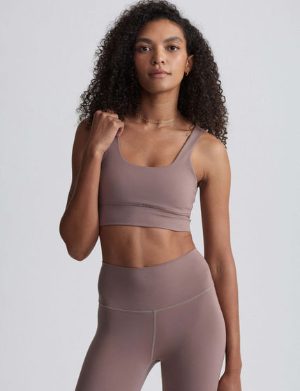 Varley FreeSoft Cori Bra - Deep Taupeimages1- The Sports Edit