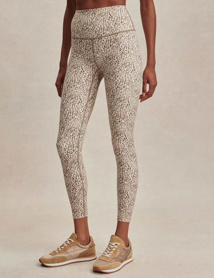 Varley FreeSoft High Waisted Legging 25 - Ivory Abstract Featherimages1- The Sports Edit