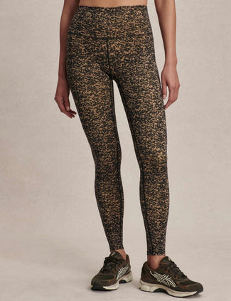 FreeSoft High Waisted Legging 25 - Prairie Sand Cheetah