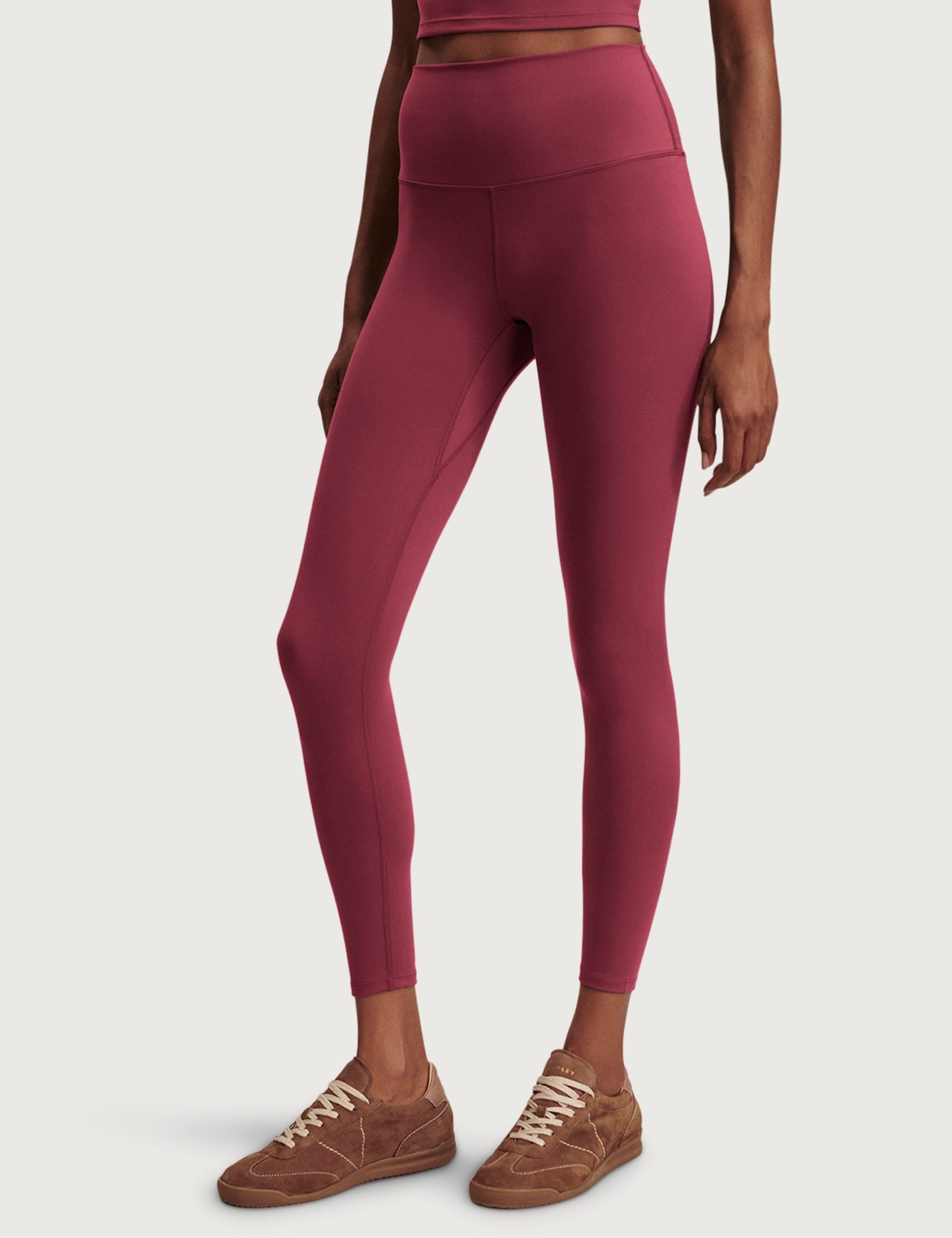 Varley | FreeSoft High Legging 25 - Rich Raspberry | The Sports Edit