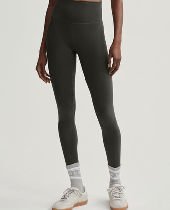 FreeSoft High Waisted Legging 25 - Dark Resin Green