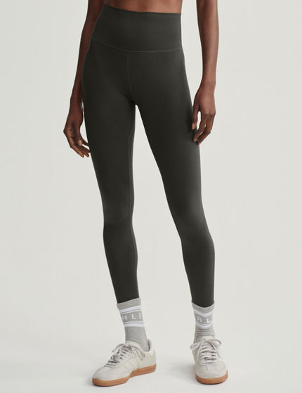 Varley FreeSoft High Waisted Legging 25 - Dark Resin Greenimages1- The Sports Edit