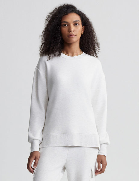 (取寄) バーリー レディース ガブリエラ スウェット Varley women Gabriella Sweat Ivory Marl varley-gabriella-sweat-ivory-