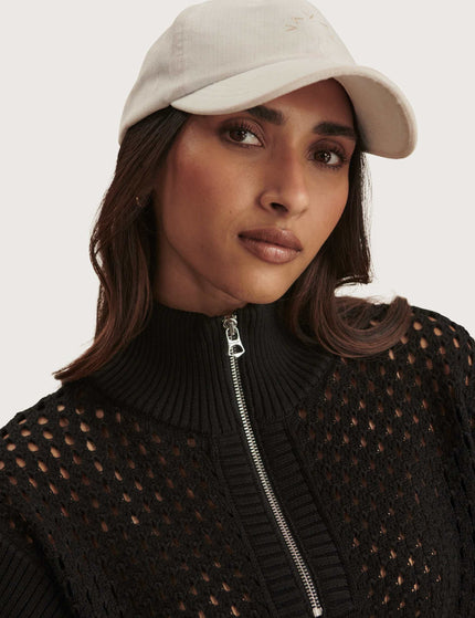 Varley Gaines Half-Zip Knit - Blackimages4- The Sports Edit