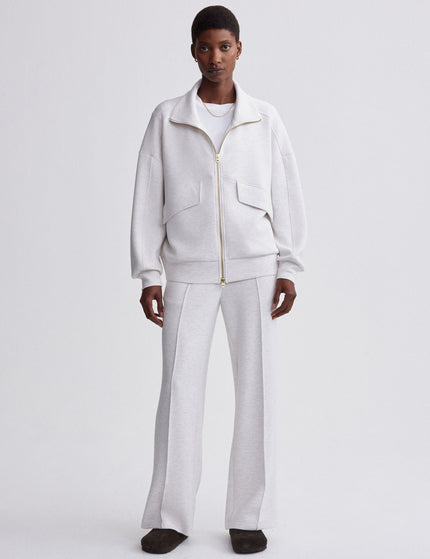 Varley Garcia Zip-Through Sweat - Ivory Marlimages4- The Sports Edit