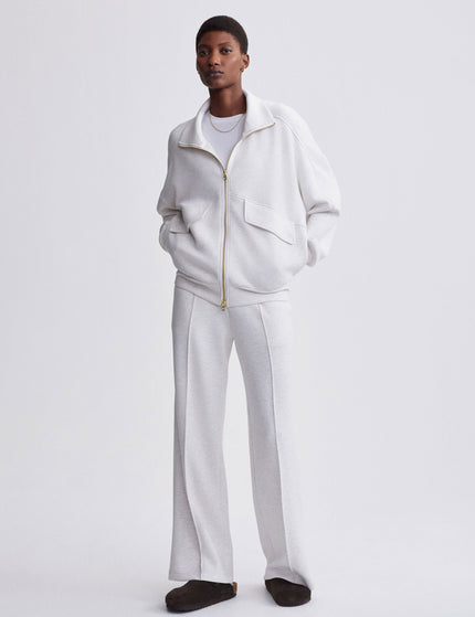 Varley Garcia Zip-Through Sweat - Ivory Marlimages6- The Sports Edit