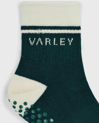 Grayson Half Crew Grip Sock - Ponderosa Pine