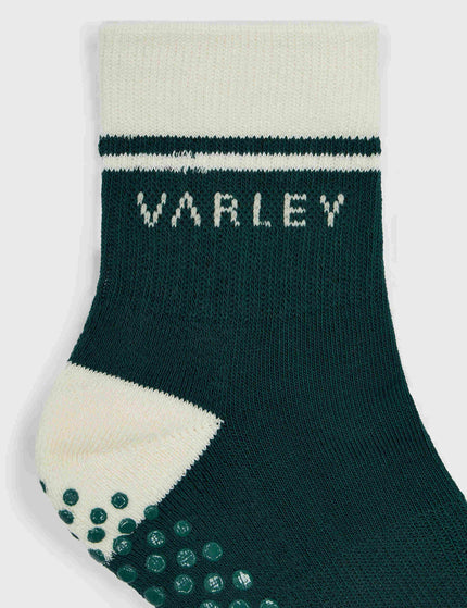 Varley Grayson Half Crew Grip Sock - Ponderosa Pineimages2- The Sports Edit
