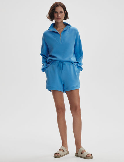 Varley Hawley Half Zip Sweat - Azure Blueimages6- The Sports Edit