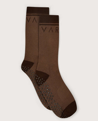 Kendrick Grip Sock - Deep Taupe