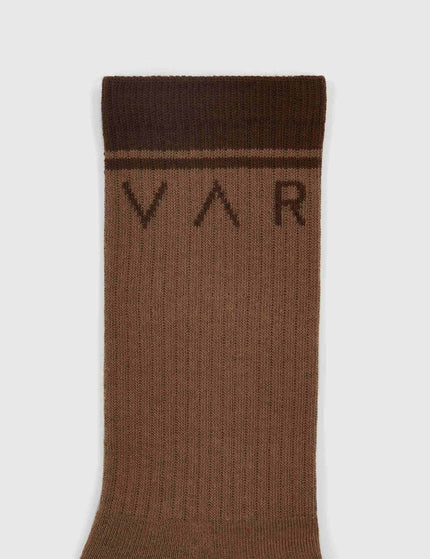 Varley Kendrick Grip Sock - Deep Taupeimages2- The Sports Edit