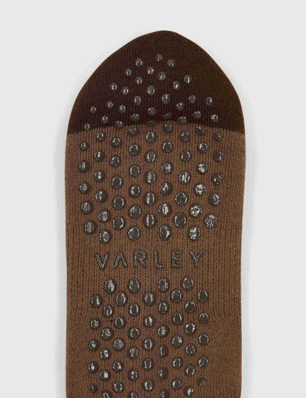 Varley Kendrick Grip Sock - Deep Taupeimages3- The Sports Edit