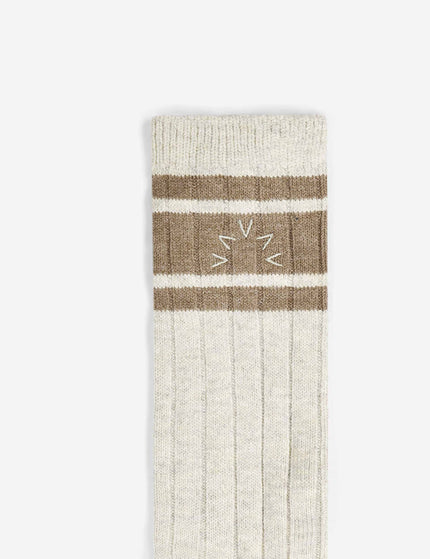 Varley Malissa Plush Wide Rib Sock - Ivory Marlimages2- The Sports Edit