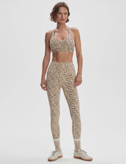 Varley Move Pocket High Legging 25" - Almond Abstract Leopardimages5- The Sports Edit