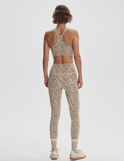 Varley Move Pocket High Legging 25" - Almond Abstract Leopardimages6- The Sports Edit