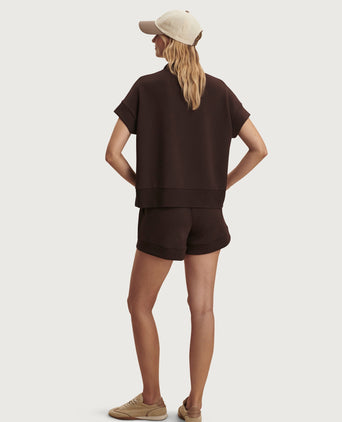 The Ritchie Shorts Set - Coffee Bean