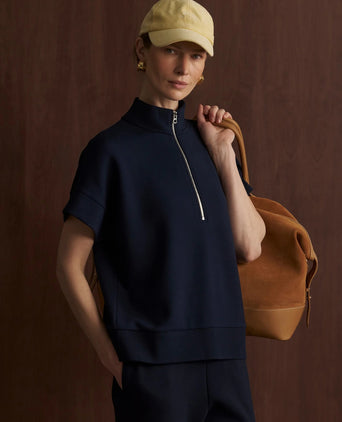 Ritchie Short Sleeve Sweat - Navy