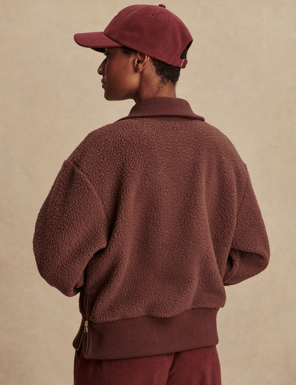 Varley Roselle Half-Zip Fleece - Deep Mahoganyimages3- The Sports Edit