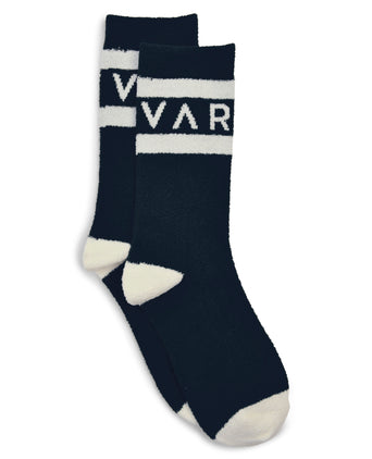 Spencer Sock - Black/Egret