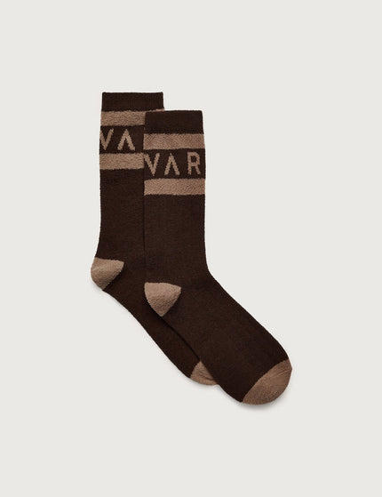 Varley Spencer Sock - Coffee Bean/Golden Bronzeimages1- The Sports Edit