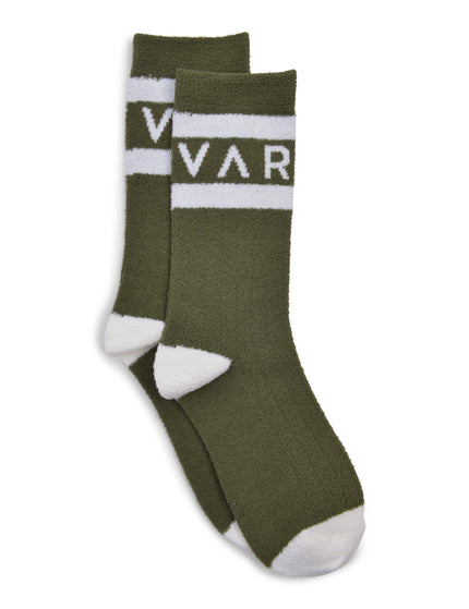 Varley Spencer Sock - Dark Olive/Egretimages1- The Sports Edit