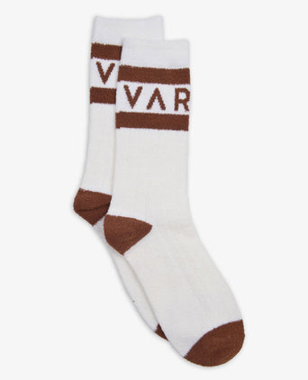 Spencer Sock - Egret/Tortoise Shell