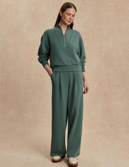 Varley The Extra Wide Leg Pant 29.5" - Dark Forestimages4- The Sports Edit