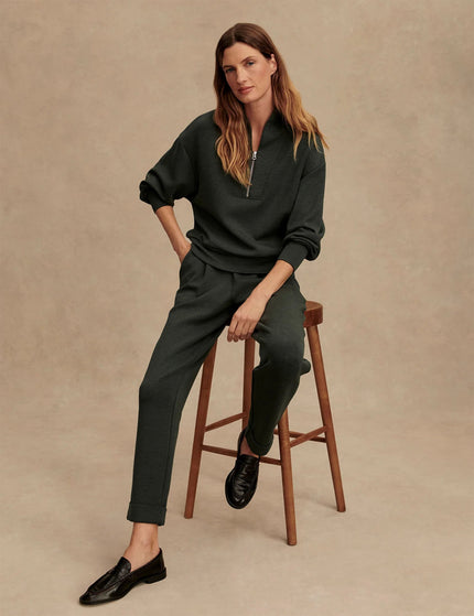 Varley The Rolled Cuff Pant 25" - Olive Marlimages5- The Sports Edit