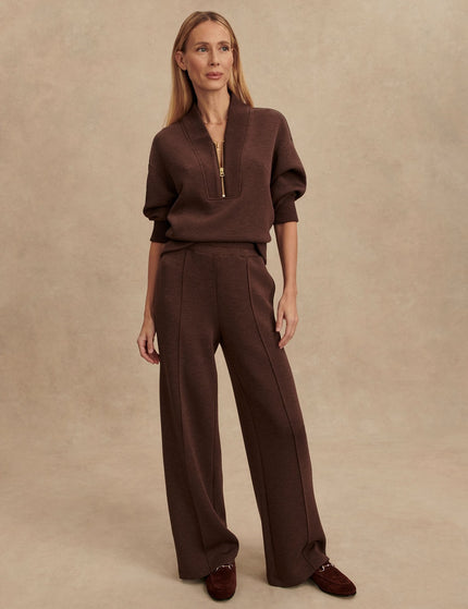 Varley The Wide Leg Pant 30" - Coffee Bean Marlimages6- The Sports Edit