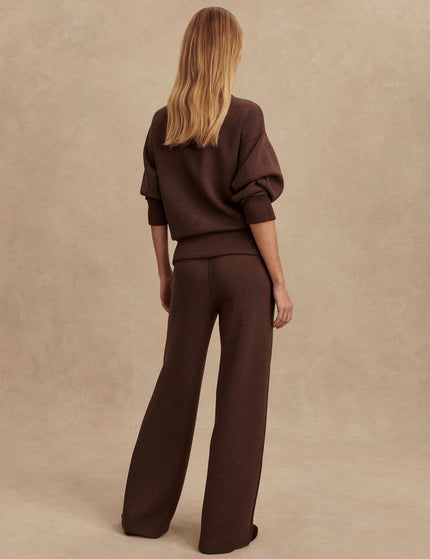 Varley The Wide Leg Pant 30" - Coffee Bean Marlimages8- The Sports Edit