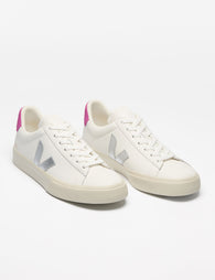 Veja | Campo Leather Shoes - White Natural Natural | The