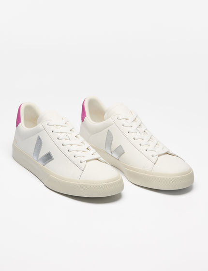 Veja Campo Leather - White Silver Ultravioletimages2- The Sports Edit