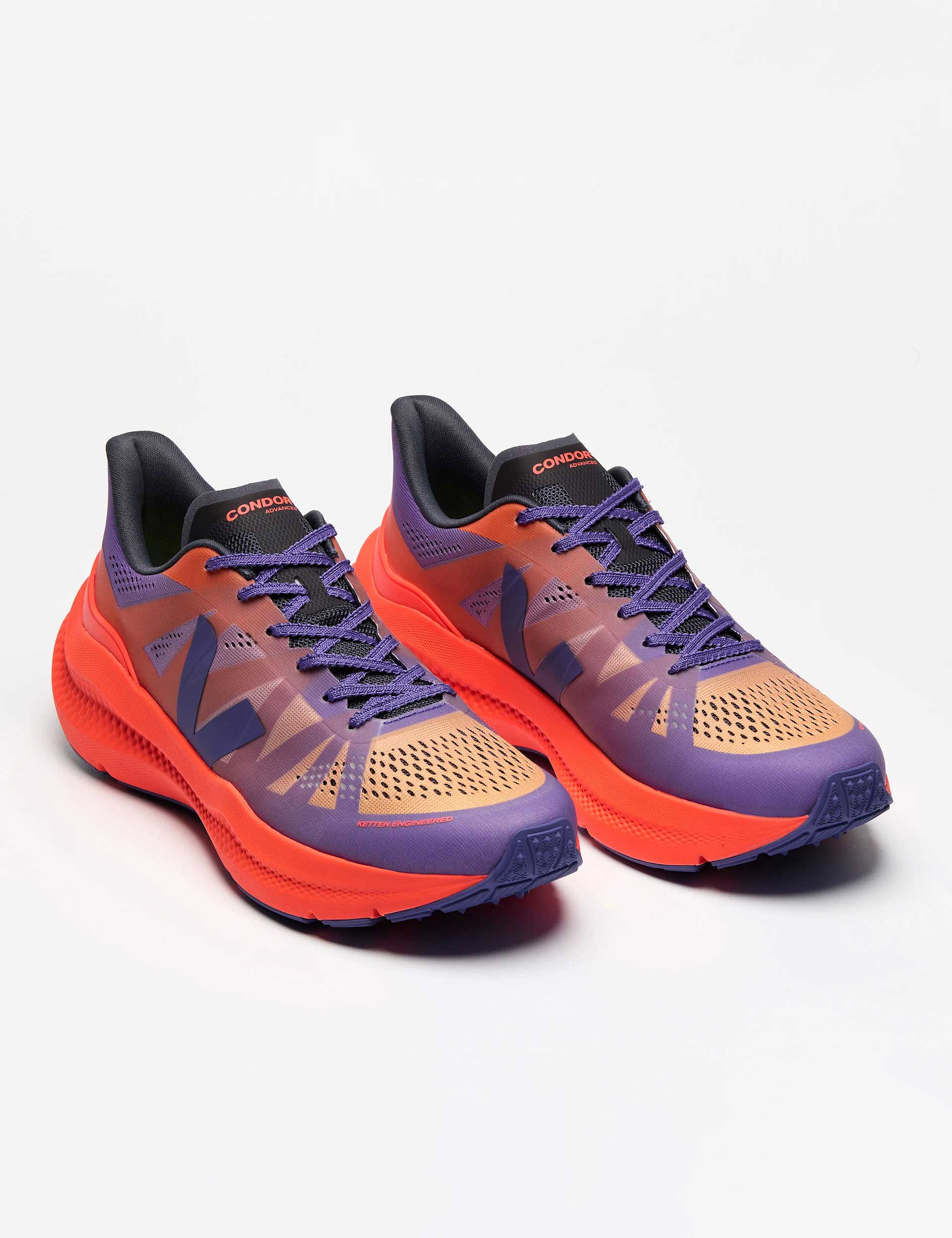 Veja Condor Advanced Trainers Purple Orange The Sports Edit