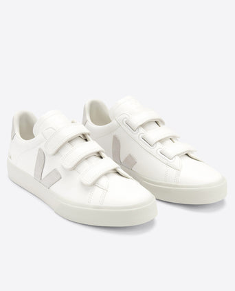 Recife Leather - White Natural