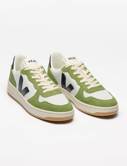 Veja V-10 Leather - White Black Kiwiimages2- The Sports Edit