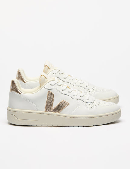 Veja V-10 Leather - White Platineimages3- The Sports Edit