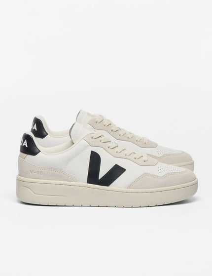 Veja V-90 Leather - White Blackimages3- The Sports Edit