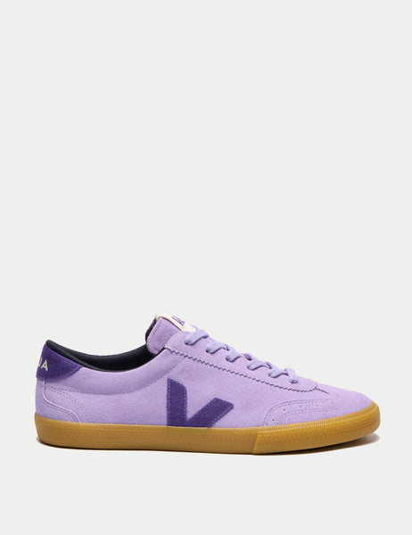 【送料&関税込】Veja Volley Sneakers In Viola Suede Veja | Volley Suede Trainers - Lavande Purple | The Sports Edit