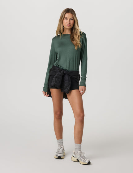 Vuori Daydream Crew - Agate Green Heatherimages8- The Sports Edit