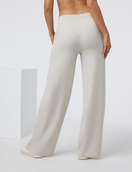 Vuori Halo Essential Wideleg - Ecru Heatherimages2- The Sports Edit