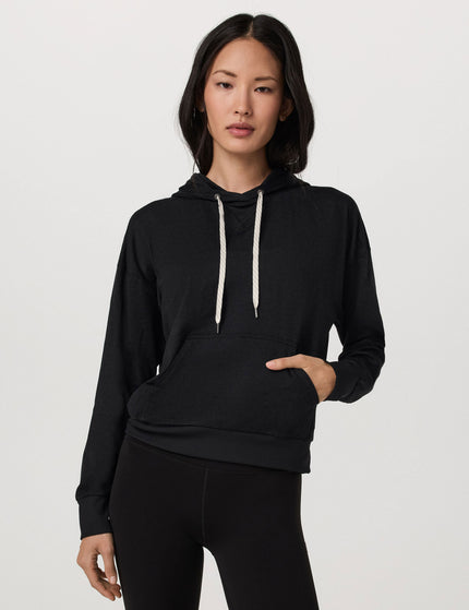 Vuori Halo Modern Pullover Hoodie - Black Heatherimages1- The Sports Edit